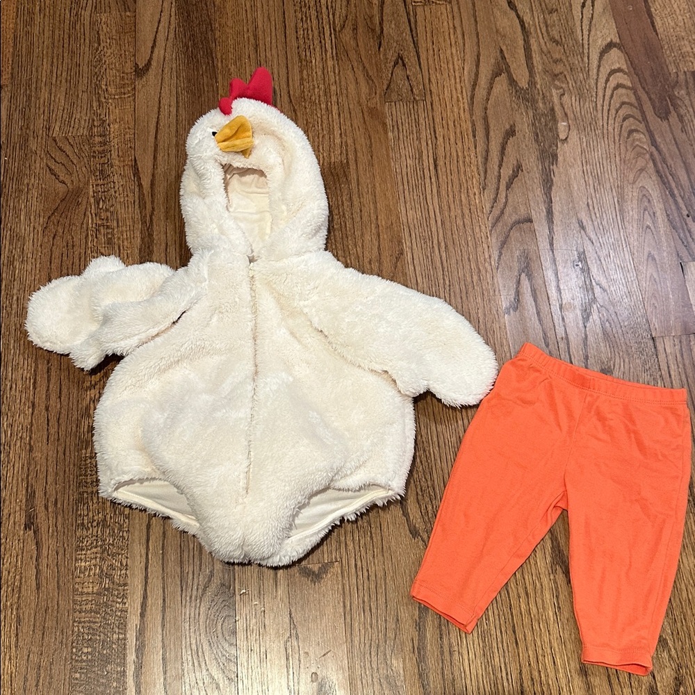 Carter's chicken costume set. Size 3-6 months - Picture 6 of 8